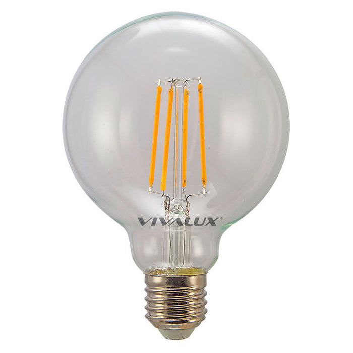 LED BULB E27 8W 806LM 3000K G95 VIVALUX