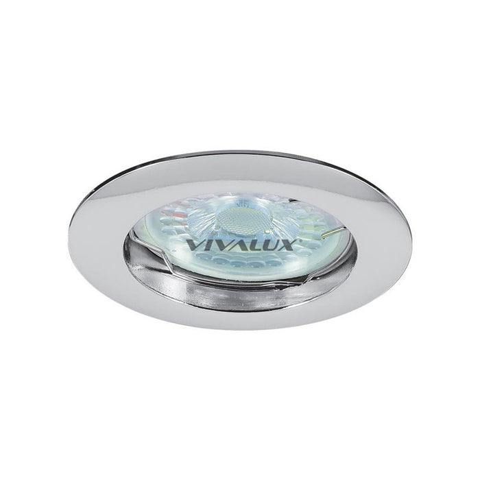 STATIONARY MOON CHROME Ф76,12V, CHROME VIVALUX RING