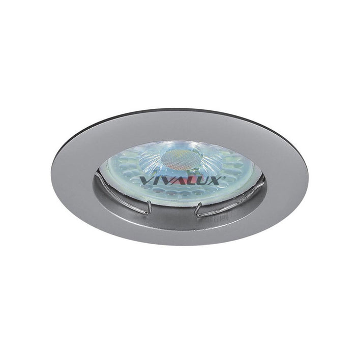 STATIONARY MOON MAT. Ф76,12V, MAT. PEARL CHROME VIVALUX RING