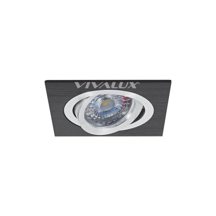 LUNA ALUMINUM BLACK SQUARE 90X90MM VIVALUX STYLE