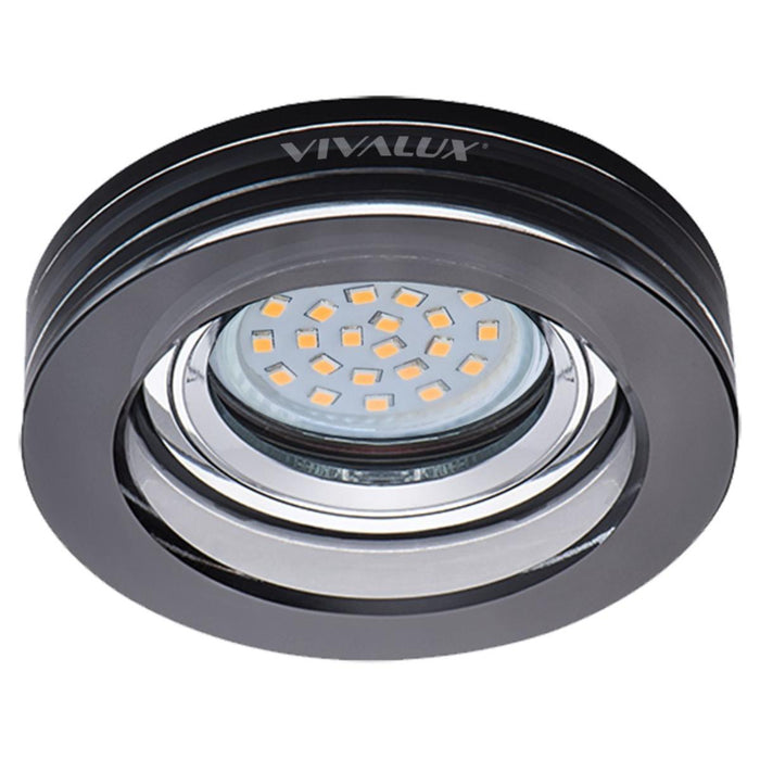 MOON CIRCLE GLASS BLACK SL420 Ф90MM VIVALUX CRYSTAL