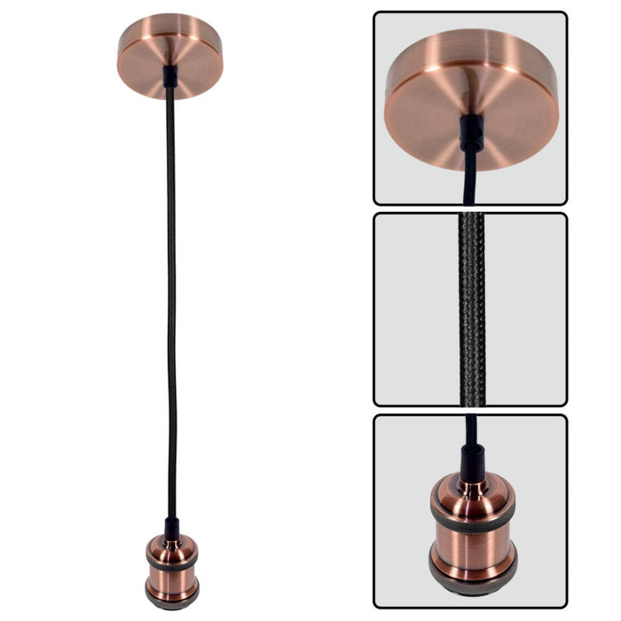 METAL PENDANT R6001 AN-BK