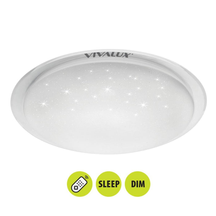 LED CEILING LAMP 36W 3000-6500K 46.3CM WITH REMOTE VIVALUX ATHENA