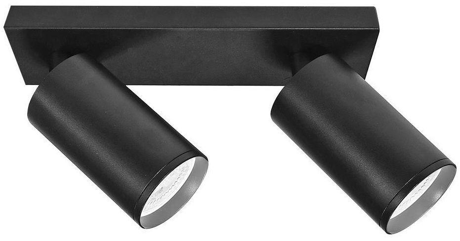 LINEAR SPOT 2XGU10 BLACK VIVALUX LUX