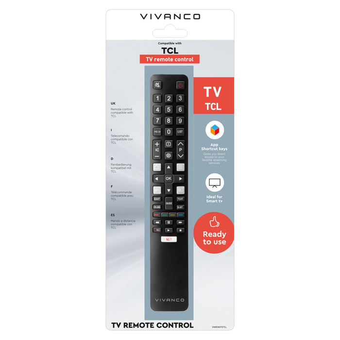 VIVANCO 15088 REMOTE TCL