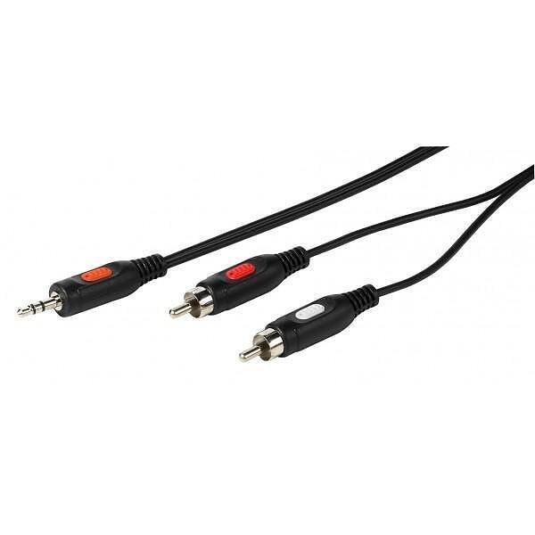Cable Vivanco 46031 RCA-3.5 mm audio cable 2.5 m