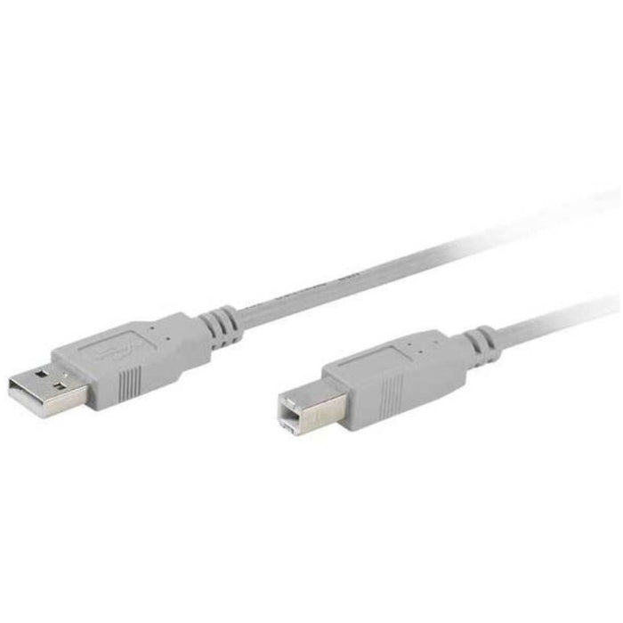 Cable VIVANCO USB 2.0 AB 5 m GRAY 22228