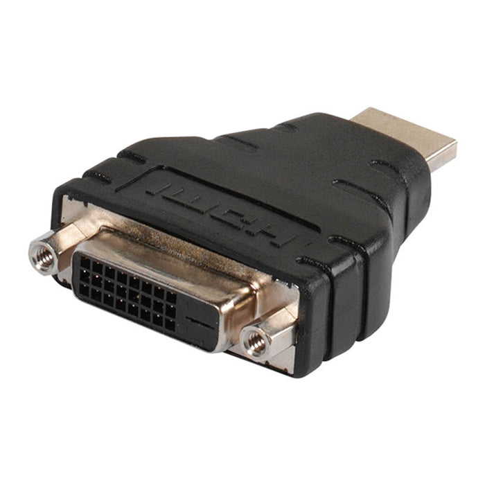 Adapter cable VIVANCO male HDMI<->female DVI-D HDMI M<->DVI-D F 45454 symmetrical, bidirectional