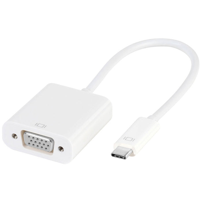 VIVANCO USB-C Source to VGA Receiver Cable Adapter USB-C to VGA 45255 only works in this direction