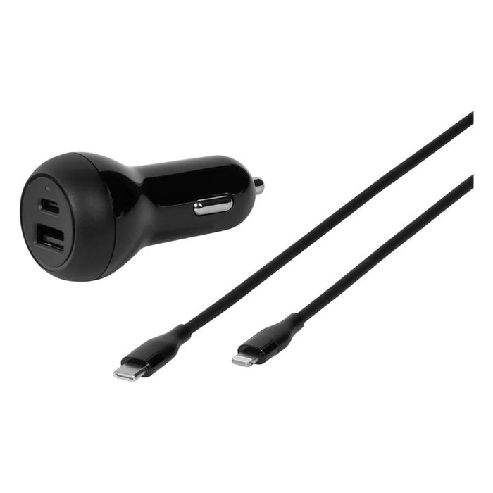 CHARGER 12V+LIGHTNING CABLE 32W 62301
