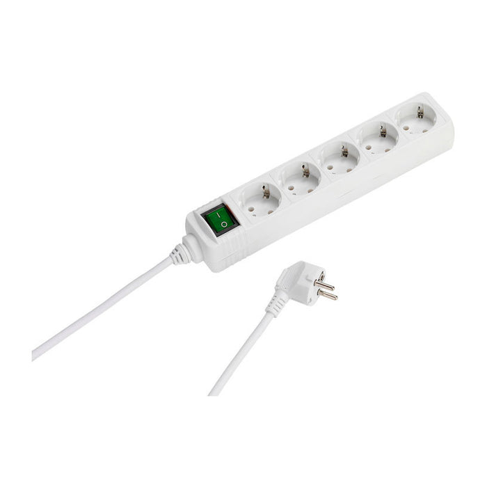 VIVANCO SPLITTER 5 JACKS / 3 M. WITH KEY 31045