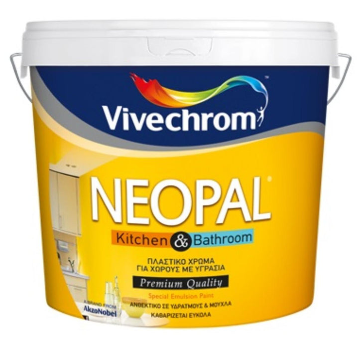 INTERIOR PAINT WHITE 3 L NEOPAL KITCHEN&BATHROOM VIVECHROME
