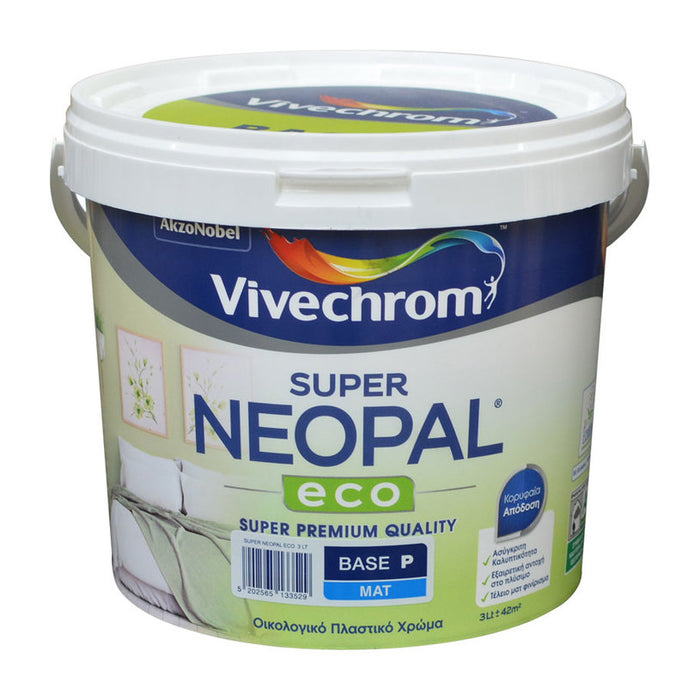 ECOLOGICAL PAINT RESISTANT TO WASHING VIVECHROM SUPER NEOPAL ECO
