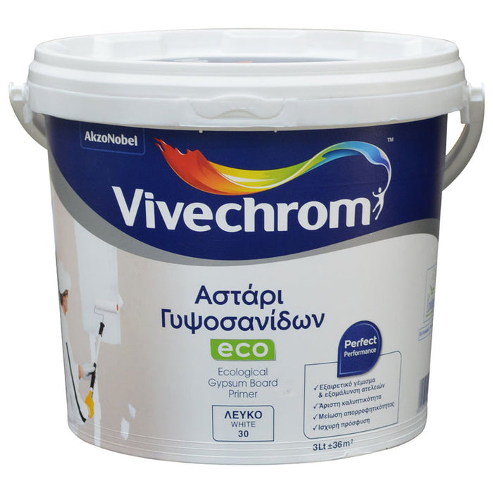 ACRYLIC WATER-SOLUBLE PRIMER FOR INTERIOR USE VIVECHROM Astari Gypsosanidon