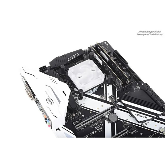 Воден блок за процесор Alphacool Eisblock XPX CPU satin clear version - Блокове за процесори<<<Водно охлаждане<<<ValiAPI