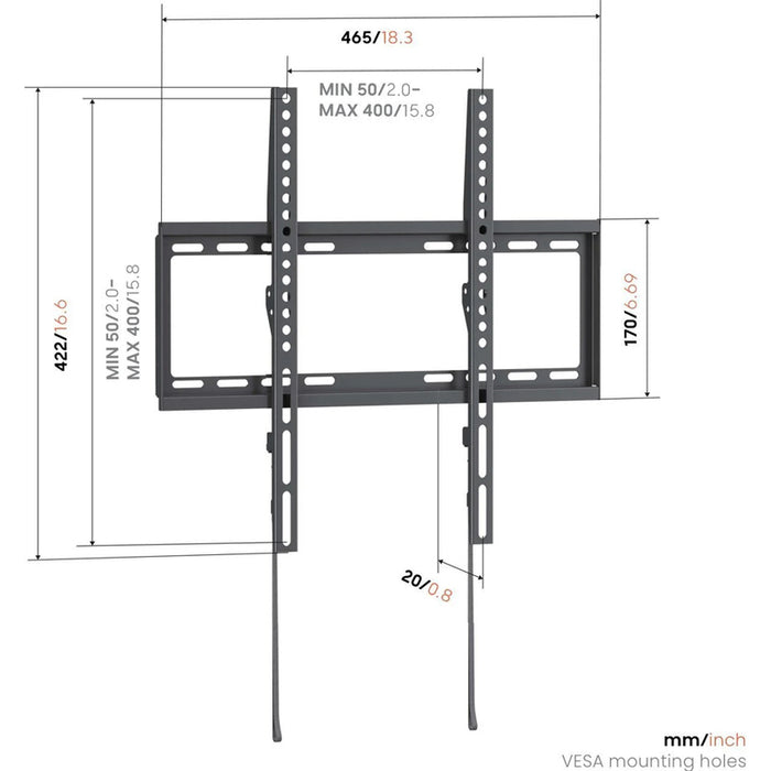 VOGELS UP 4003 BLACK