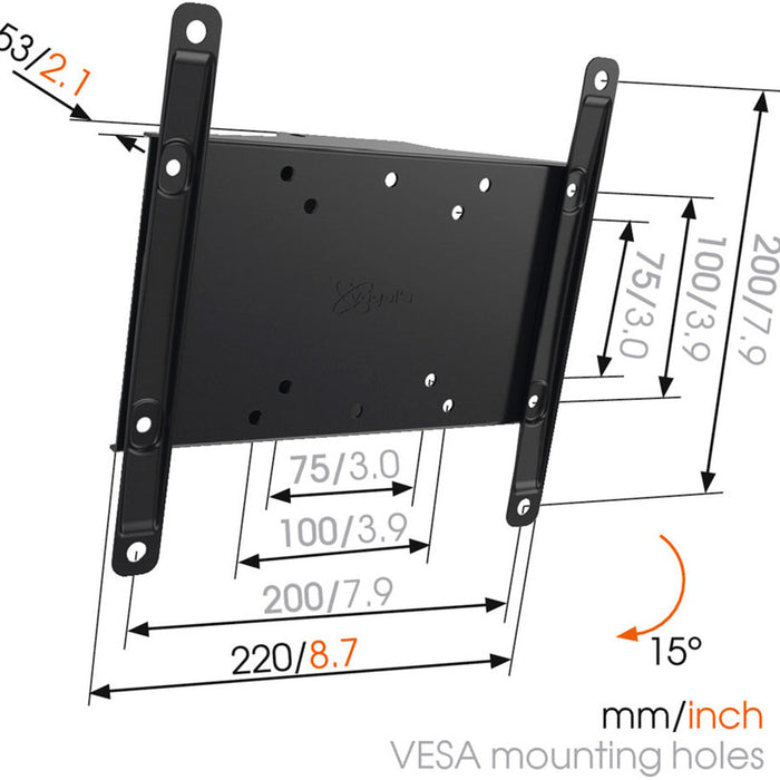 TV Stand VOGELS MA2010 BLACK