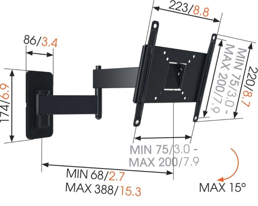 TV stand VOGELS MA-2040 for LED/LCD 19"-37"