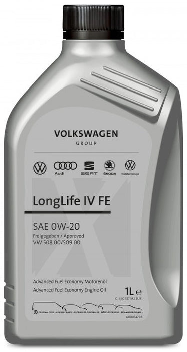 VOLKSWAGEN LONG LIFE IV FE 0W-20 1L