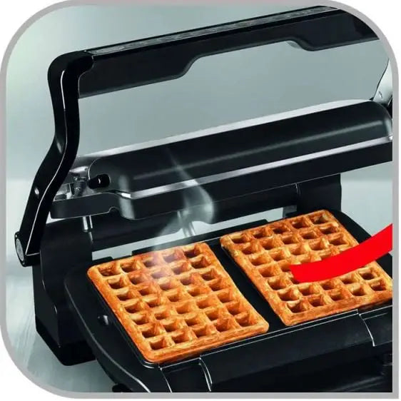 Wafer plates x 2 and ladle TEFAL XA724810 for Optigrill - Грилове и скари<<<Уреди за кухня<<<Малки