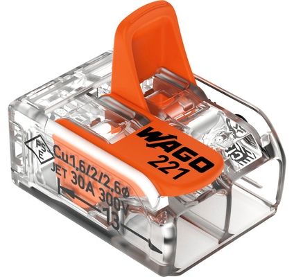 QUICK CONNECT CABLE CLAMP 16 PCS 2X0.2-4MM2 WAGO