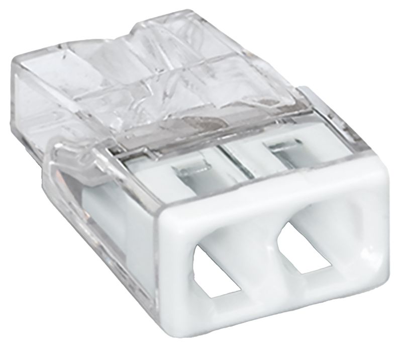 QUICK CONNECT CABLE CLAMP 40 PCS 2X0.5-2.5MM2 WAGO