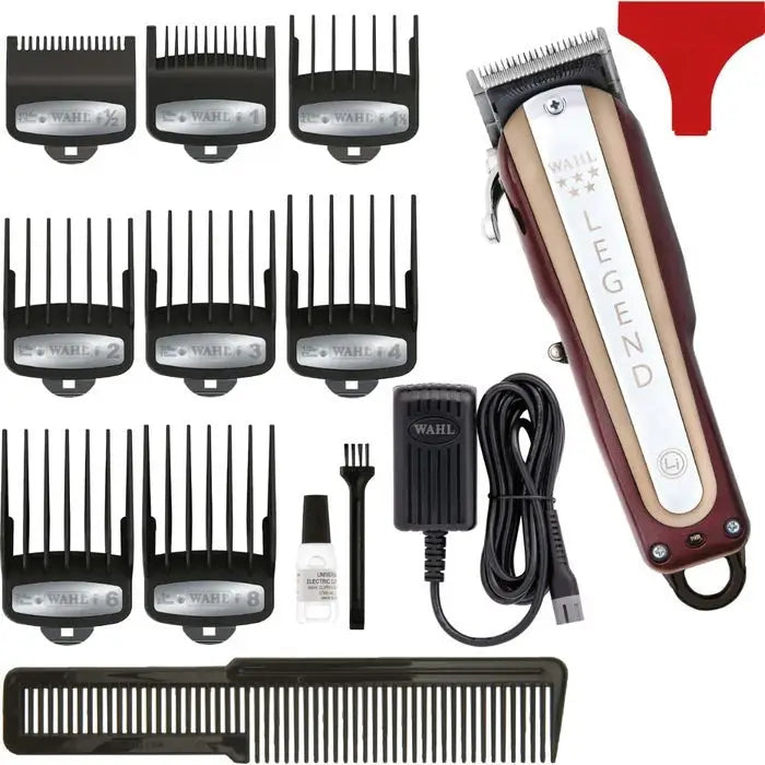 WAHL Cordless Legend Burgundy Silver Lithium-Ion (Li-Ion) - Hair clippersAGD-STR<<<Home Appliance