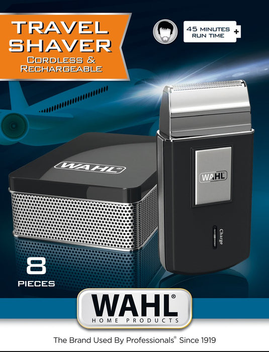 Wahl 3615-1016 men's shaver Foil shaver Trimmer Black, Silver