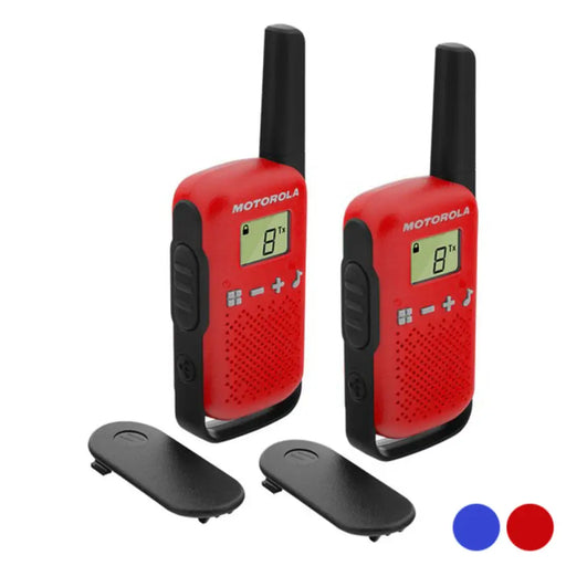 Walkie-Talkie Motorola T42 Dual 1,3’’ LCD 4 km (2 pcs) - Електроника Телефони и таблети<<<Компютри|