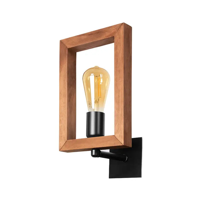 WALL APPLIANCE E27 ROSEWOOD LIGHTSTYLE TIERA - Аплици<<<Вътрешно осветление<<<Мебели и