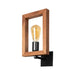 WALL APPLIANCE E27 ROSEWOOD LIGHTSTYLE TIERA - Аплици<<<Вътрешно осветление<<<Мебели и