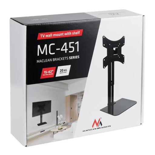 Wall Bracket MacLean MC-451 15’’ 42’’ - Монтиране на екрани<<<Електроника Периферни и резервни части<<<Компютри|