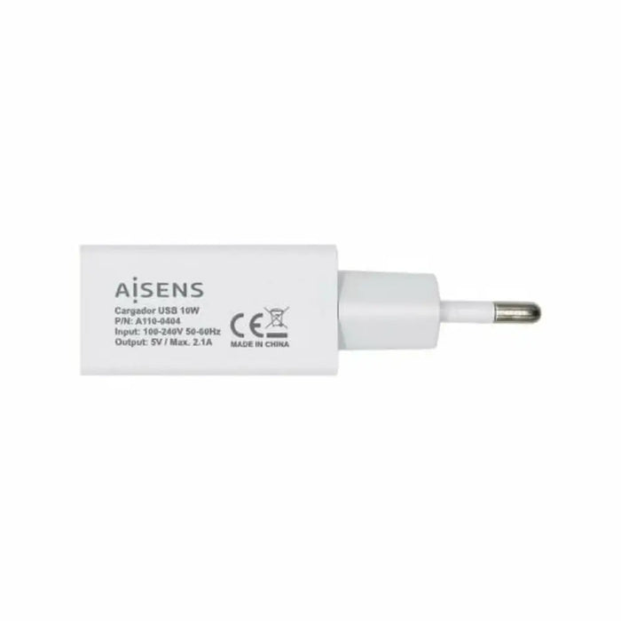 Wall Charger Aisens A110-0404 White 10 W (1 Unit) - USB зарядни и кабели<<<Електроника Телефони и таблети<<<Компютри|