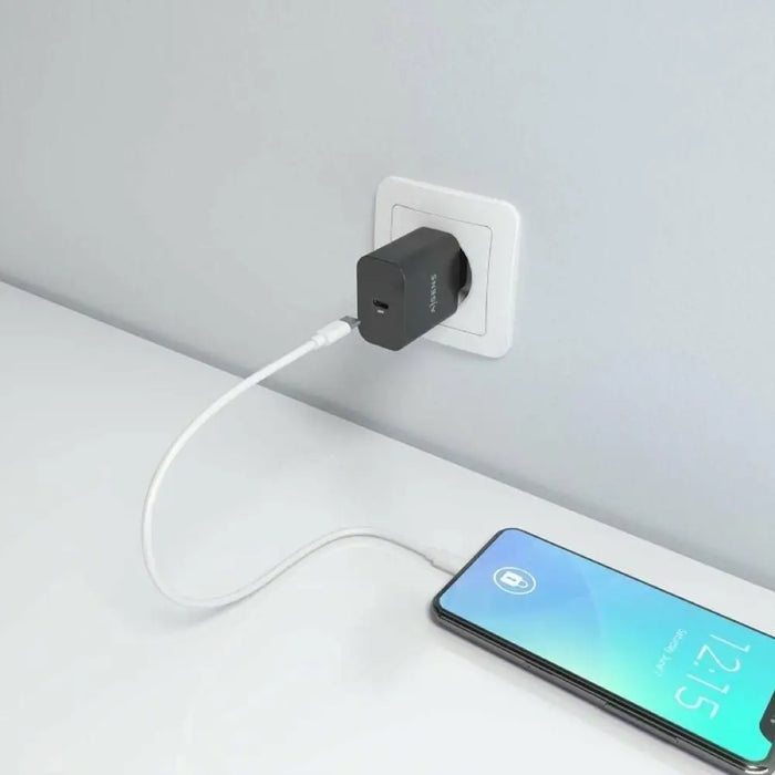 Wall Charger Aisens A110-0941 Black 30 W - Електроника Телефони и таблети<<<Компютри| Електроника<<<BigBuy&&&USB