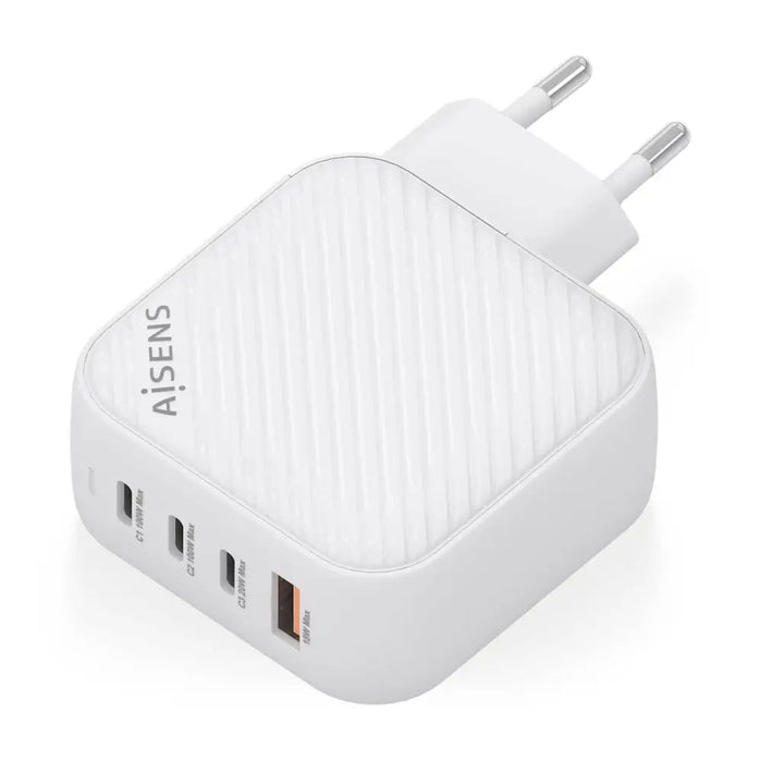 Wall Charger Aisens ASCH-100W4P028-W White 100 W (1 Unit) - Електроника Телефони и таблети<<<Компютри|