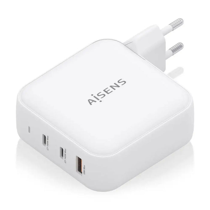 Wall Charger Aisens ASCH-140W3P030-W White 140 W (1 Unit) - Електроника Телефони и таблети<<<Компютри|