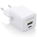 Wall Charger Aisens ASCH-30W2P037-W White 30 W (1 Unit) - Електроника Телефони и таблети<<<Компютри|