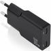 Wall Charger Aisens ASCH-30W2P049-BK Black 30 W - USB зарядни и кабели<<<Електроника Телефони и таблети<<<Компютри|