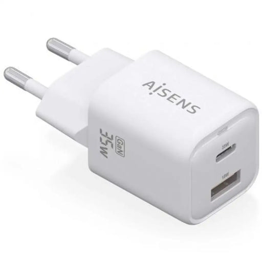 Wall Charger Aisens ASCH-35W2P024-W White 35 W (1 Unit) - Електроника Телефони и таблети<<<Компютри|
