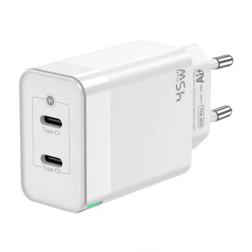 Wall Charger Aisens ASCH-45W2P005-W White 45 W (1 Unit) - Електроника Телефони и таблети<<<Компютри|