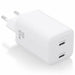 Wall Charger Aisens ASCH-65W2P039-W White 65 W (1 Unit) - Електроника Телефони и таблети<<<Компютри|