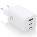 Wall Charger Aisens ASCH-65W3P041-W White 65 W (1 Unit) - Електроника Телефони и таблети<<<Компютри|