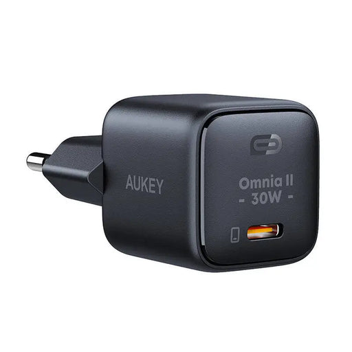 Wall Charger Aukey PA-B1L,USB-C 30W (black) - mains chargers<<<Chargers<<<GSM Accessories<<<InnproXML