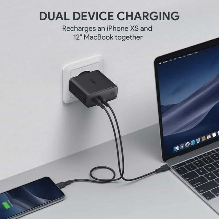 Wall Charger Aukey PA-D5 Black - USB зарядни и кабели<<<Електроника Телефони и таблети<<<Компютри|