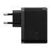 Wall charger Baseus GaN USB-C + USB 100W + 1m cable (black) - mains chargers<<<Chargers<<<GSM