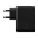 Wall charger Baseus GaN USB-C + USB 100W + 1m cable (black) - mains chargers<<<Chargers<<<GSM