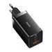 Wall charger Baseus GaN5 Pro 2xUSB-C + USB 65W (black) - mains chargers<<<Chargers<<<GSM Accessories<<<InnproXML&&&Cell
