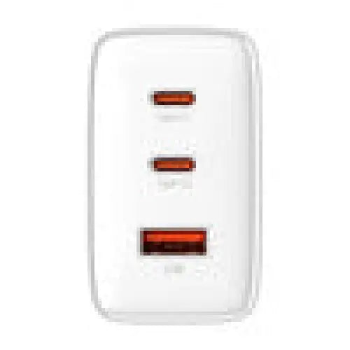 Wall charger Baseus OS-Cube Pro 2xUSB-C + USB 65W (white) - mains chargers<<<Chargers<<<GSM