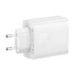 Wall charger Baseus OS-Cube Pro 2xUSB-C + USB 65W (white) - mains chargers<<<Chargers<<<GSM