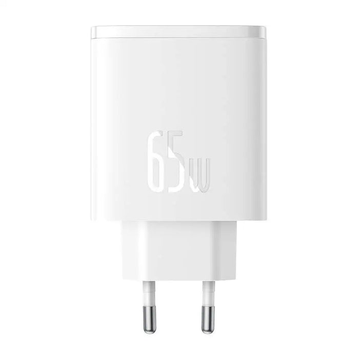 Wall charger Baseus OS-Cube Pro 2xUSB-C + USB 65W (white) - mains chargers<<<Chargers<<<GSM